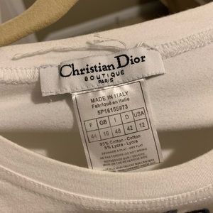 Dior tee shirt. Kids size 12 adult size S
